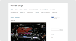 Desktop Screenshot of doubledgarage.com
